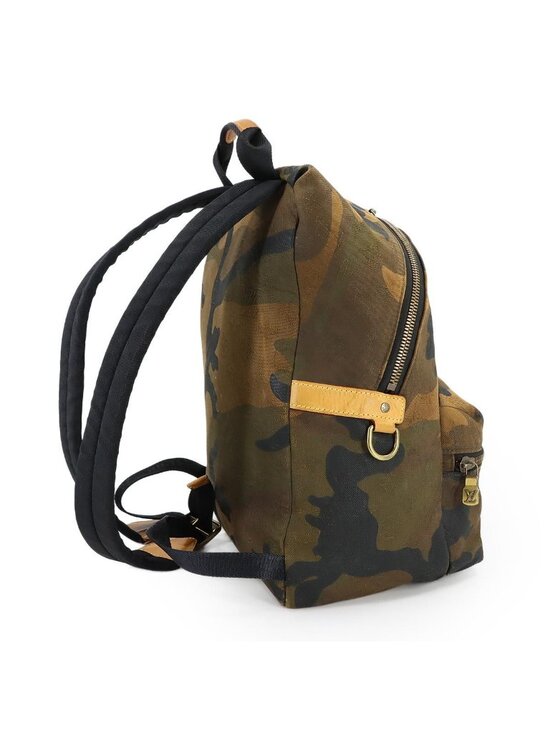 Louis Vuitton Supreme Apollo Backpack Canvas Camouflage Green main image 8